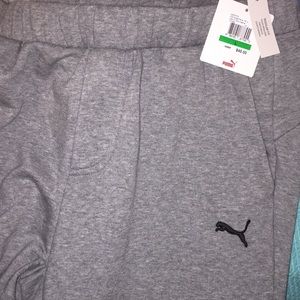 Men’s Gray Puma Joggers